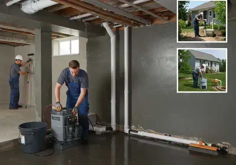 Basement Waterproofing and Flood Prevention process in Kingsford, MI